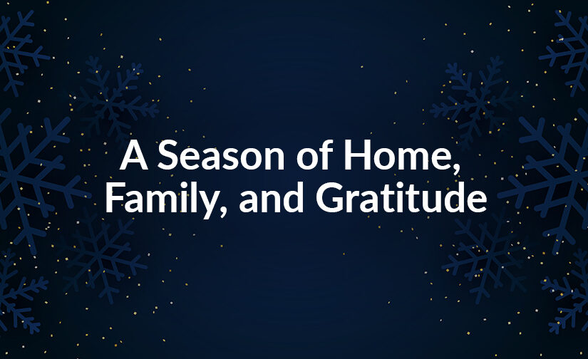 Wishing You a Merry Christmas: A Season of Home, Family, and Gratitude