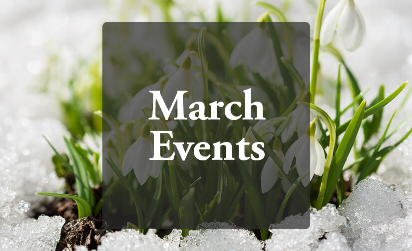MARCH 2026 Events
